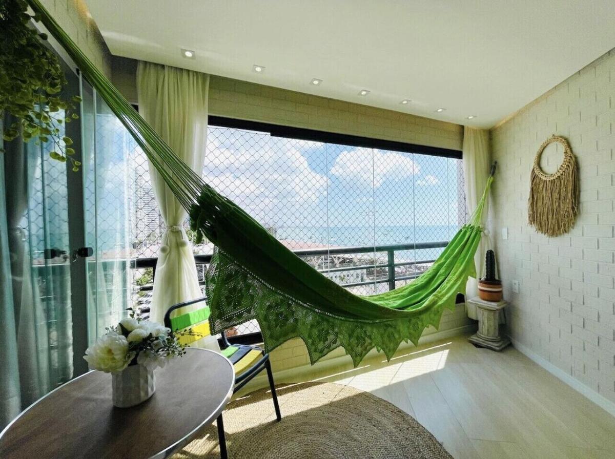Flat Luxuoso Alto Padrao Frente Mar com 2 suites no Iate Plaza Fortaleza (Ceara) Exterior foto
